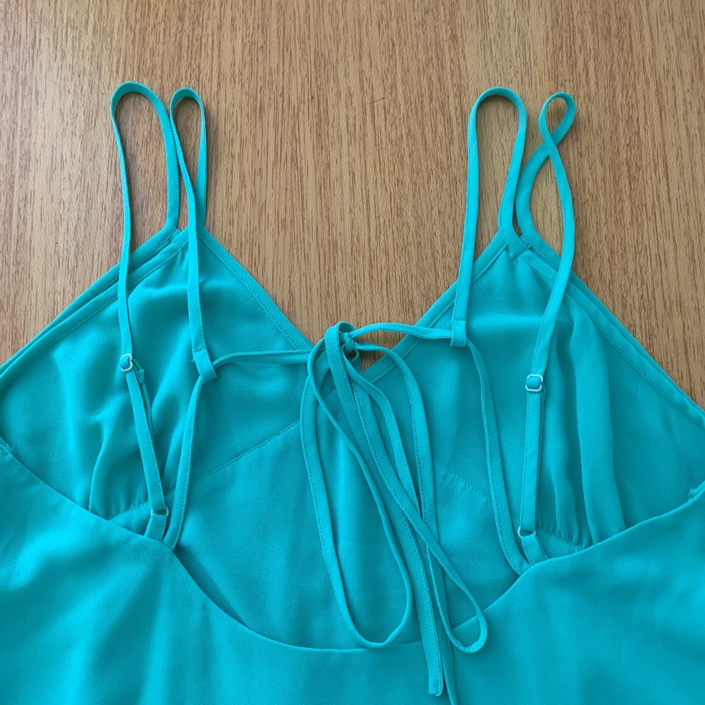 Light Green Flowy Top